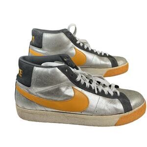 Nike SB Blazer Independent Trucks Company Size 11  Silver Sneakers